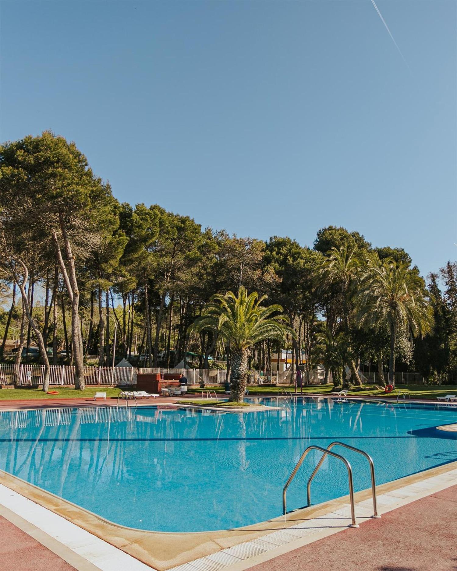Camping Santa Elena Lloret de Mar Exterior foto